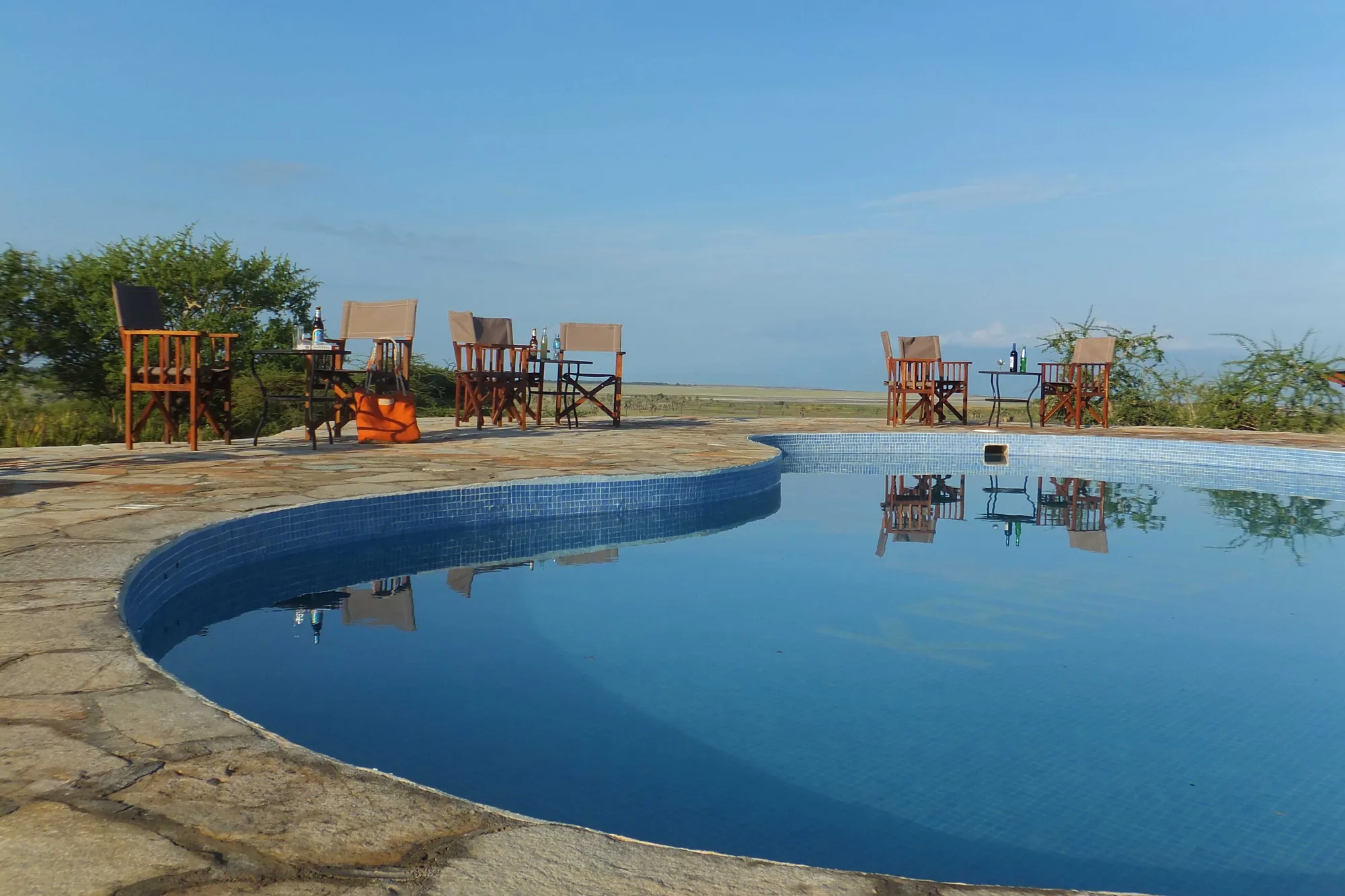 The pool above the lake